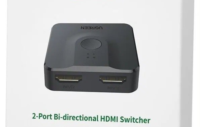 Разветвитель hdmi Ugreen CM217 4K 1x2/2x1
