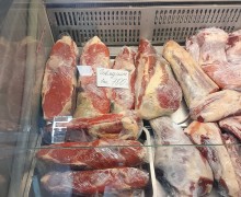 Поступление свежего мяса. Телятина, свинина, баранина. 